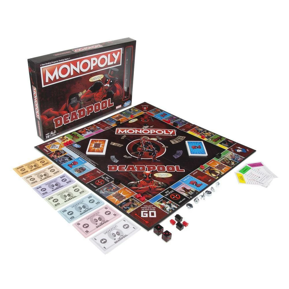 Monopoly: Marvel Deadpool Edition Other Brands