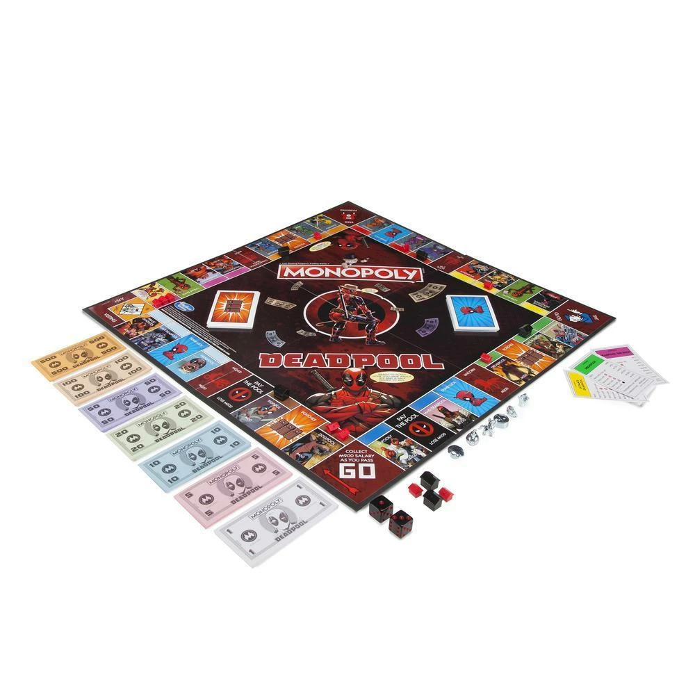 Monopoly: Marvel Deadpool Edition Other Brands