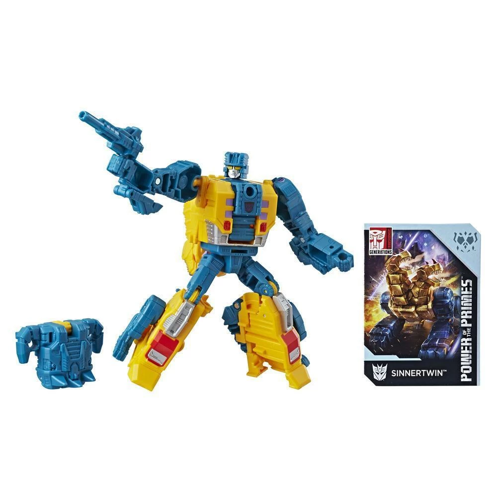 Transformers Generations Power Of The Primes Deluxe Class Sinnertwin Figure