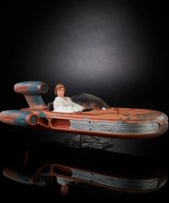 Star Wars The Black Series Luke Skywalker Landspeeder & Figure