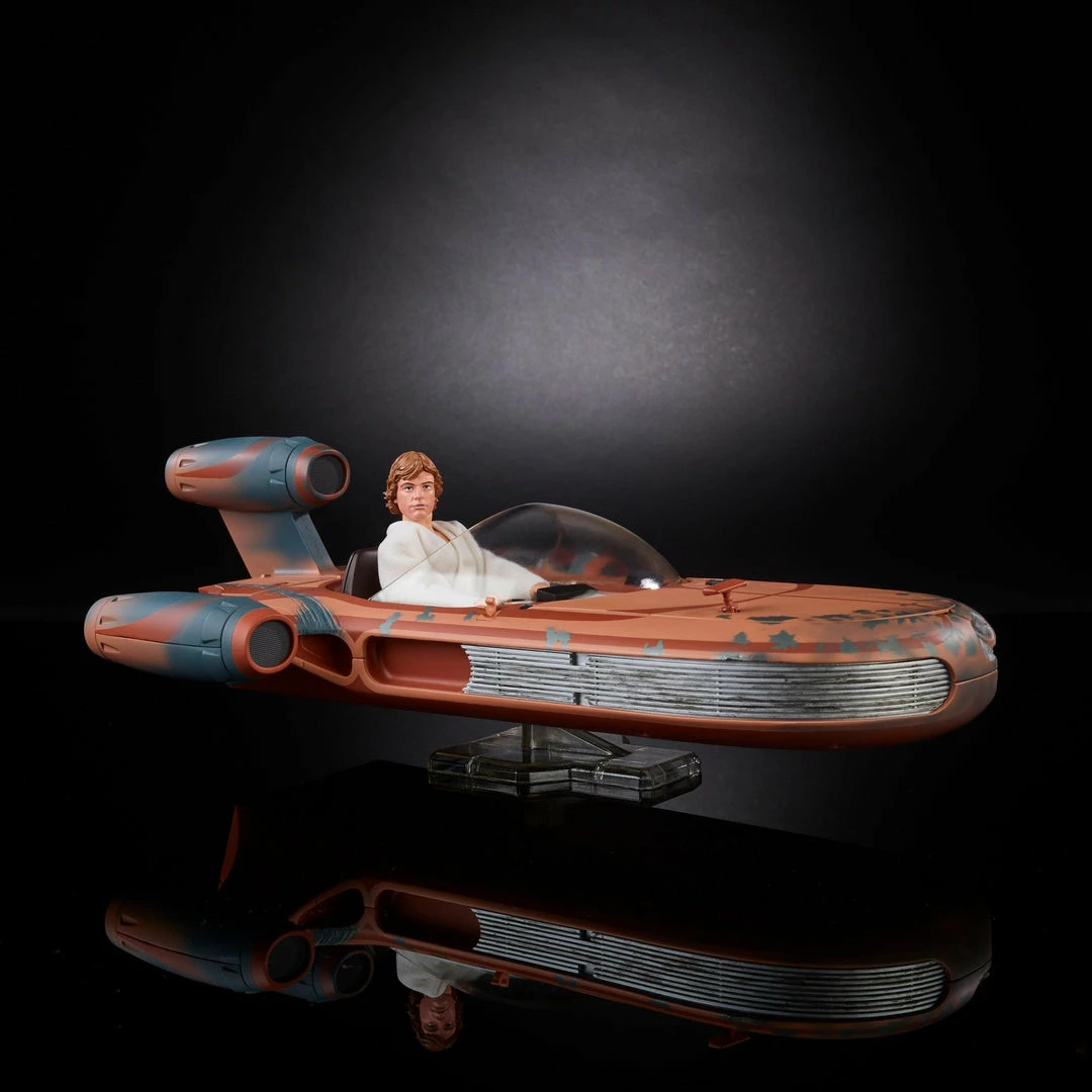Star Wars The Black Series Luke Skywalker Landspeeder & Figure