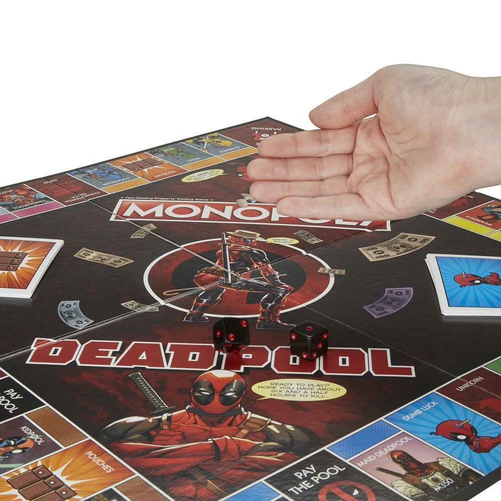 Monopoly: Marvel Deadpool Edition Other Brands