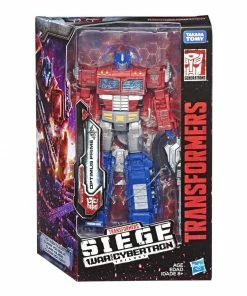 Transformers Generations War For Cybertron: Siege Voyager Class WFC-S11 Optimus Prime Action Figure