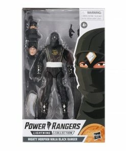 Power Rangers Lightning Collection Mighty Morphin Ninja Black Ranger