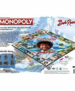 USAopoly MONOPOLY Bob Ross® Edition Game Other Brands