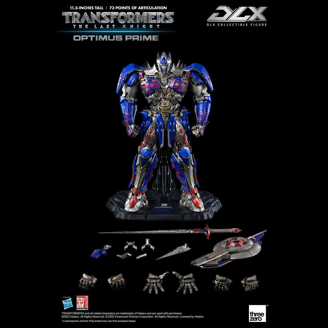 Transformers: The Last Knight โ DLX Optimus Prime By Threezero