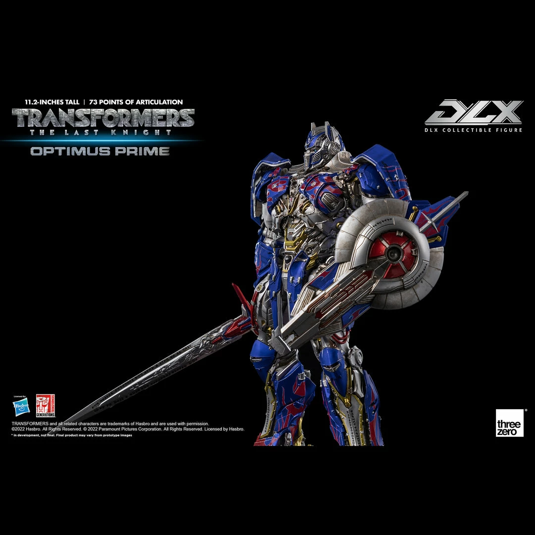 Transformers: The Last Knight โ DLX Optimus Prime By Threezero