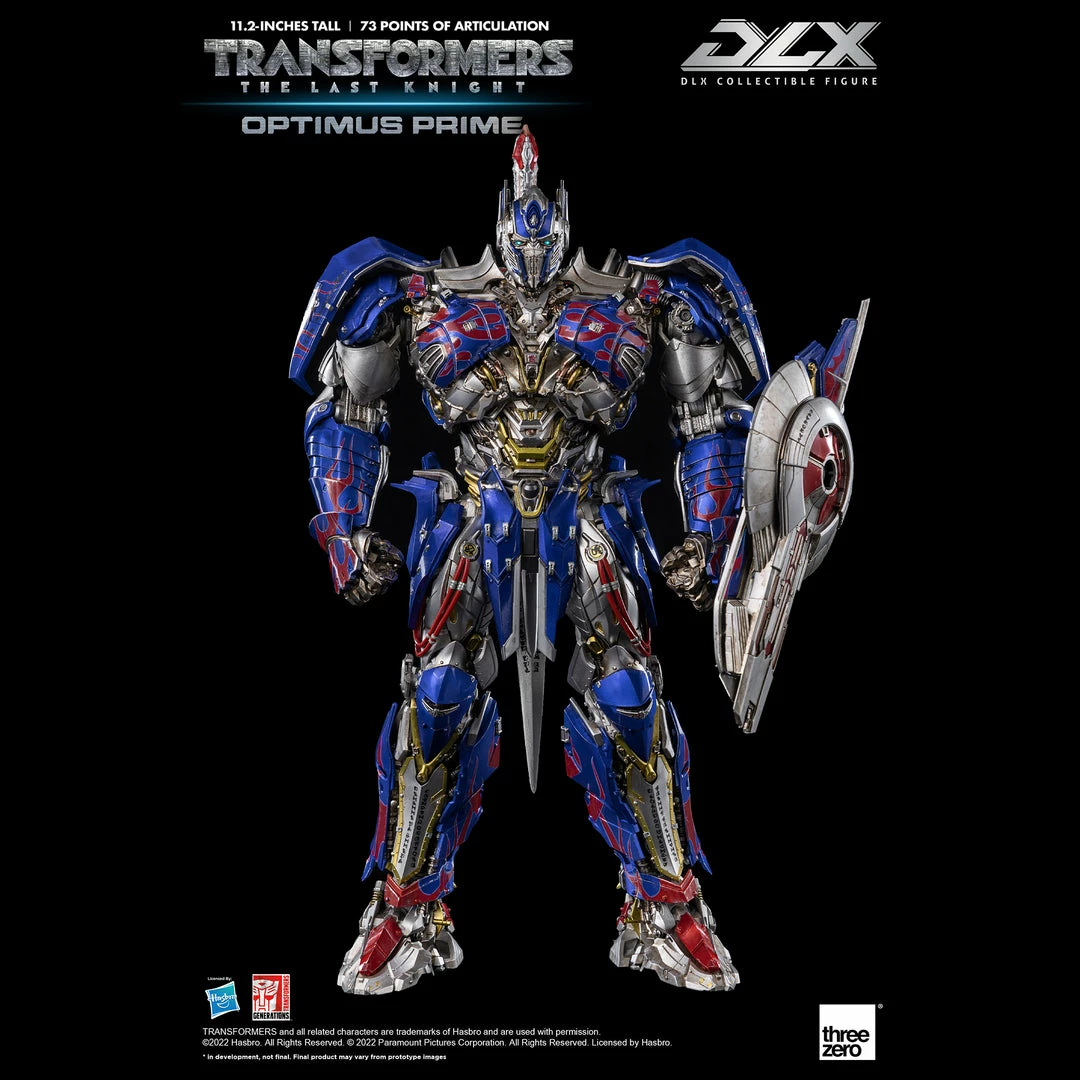 Transformers: The Last Knight โ DLX Optimus Prime By Threezero