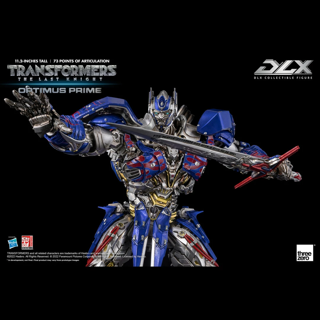 Transformers: The Last Knight โ DLX Optimus Prime By Threezero