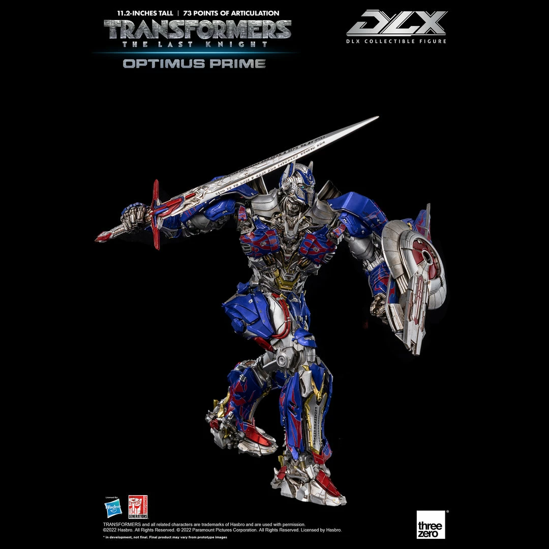 Transformers: The Last Knight โ DLX Optimus Prime By Threezero