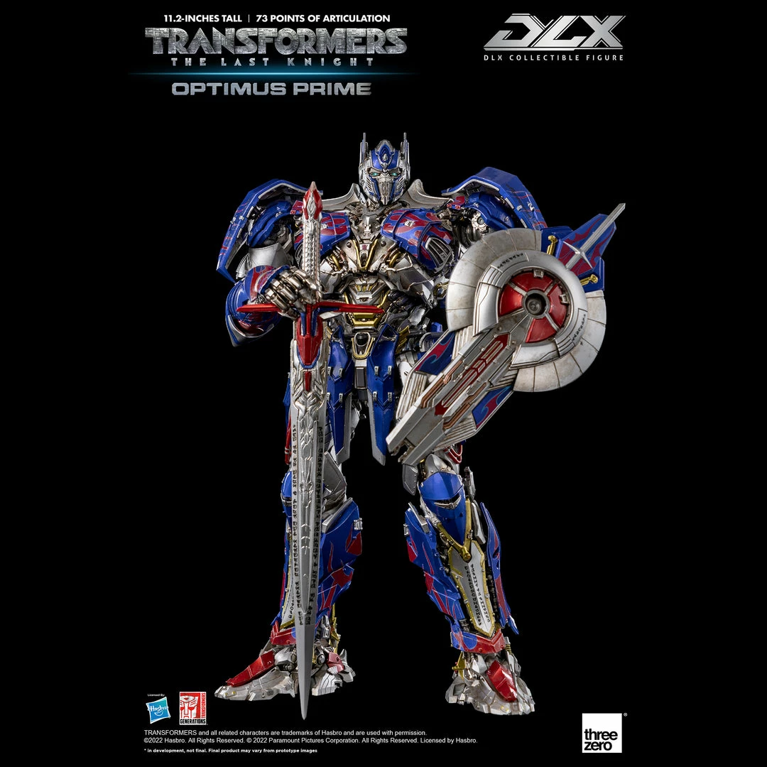 Transformers: The Last Knight โ DLX Optimus Prime By Threezero