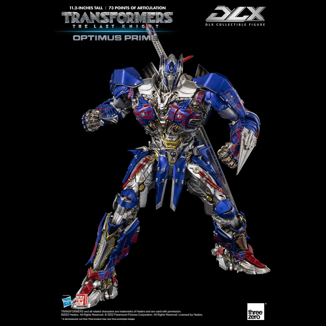 Transformers: The Last Knight โ DLX Optimus Prime By Threezero