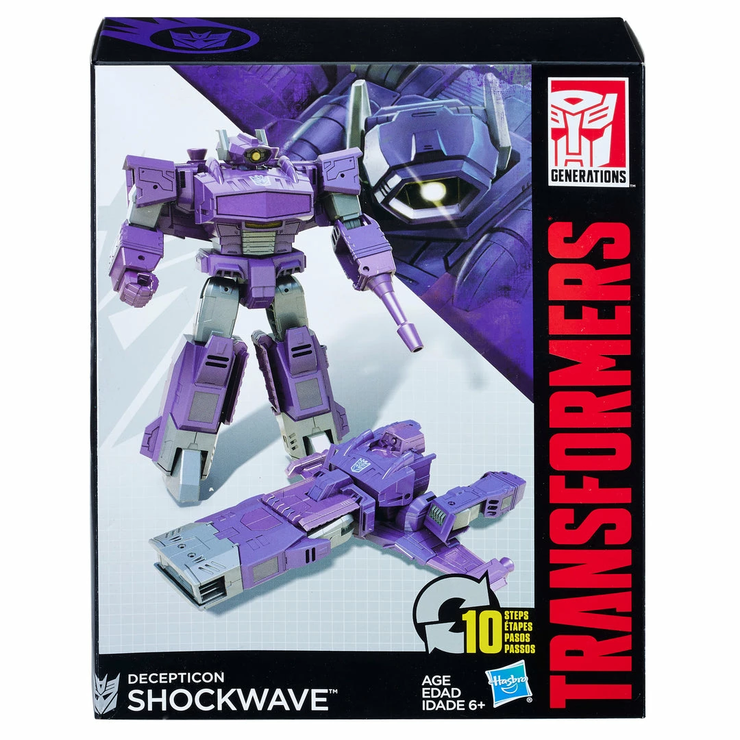 Partner Exclusives Transformers: Cyber Battalion Series Decepticon Shockwave