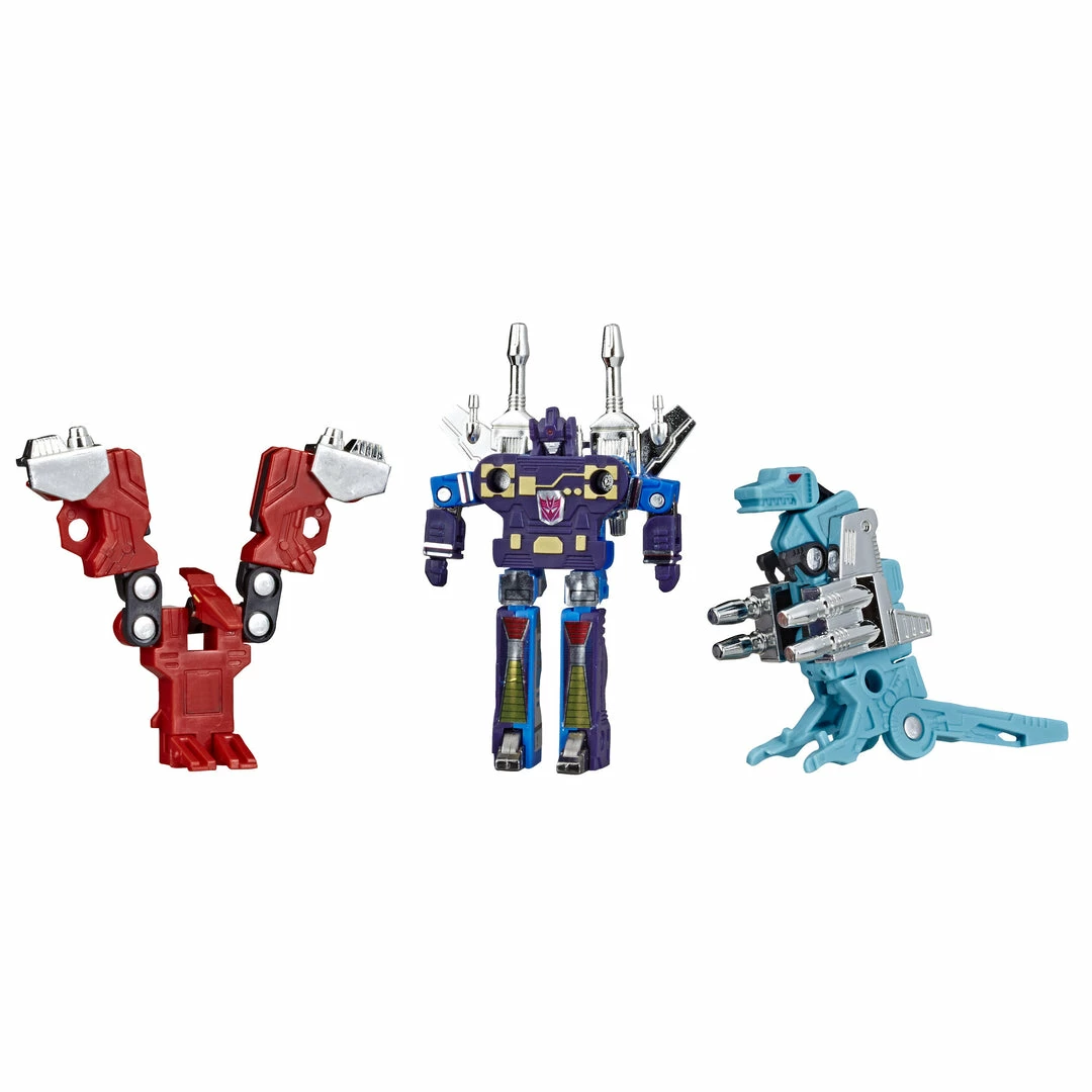 Transformers Vintage G1 Mini-Cassettes 3-Pack Gurafi, Noizu, Decepticon Frenzy