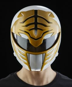 Power Rangers Lightning Collection Mighty Morphin White Ranger Helmet
