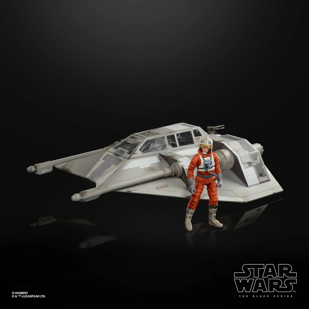 Star Wars The Black Series Snowspeeder Vehicle And Dak Ralter Figure
