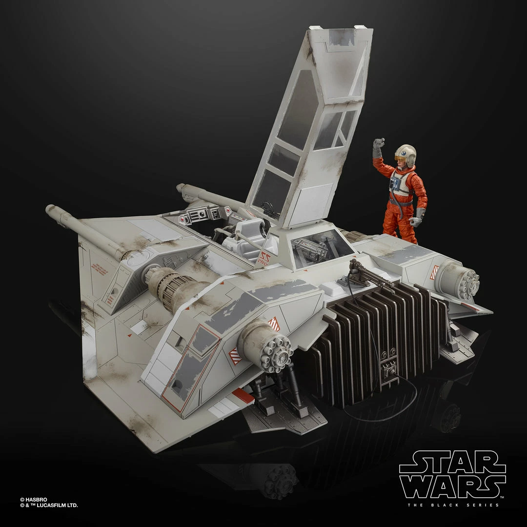 Star Wars The Black Series Snowspeeder Vehicle And Dak Ralter Figure