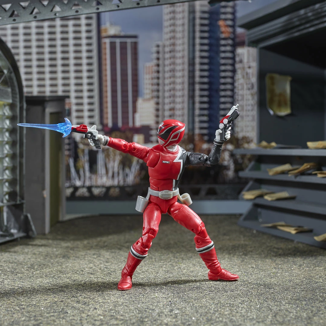 Power Rangers Lightning Collection S.P.D. Red Ranger Figure