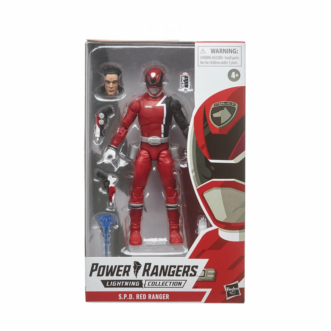 Power Rangers Lightning Collection S.P.D. Red Ranger Figure