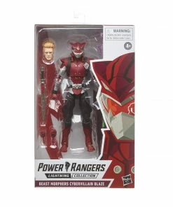 Power Rangers Lightning Collection Beast Morphers Cybervillain Blaze Figure