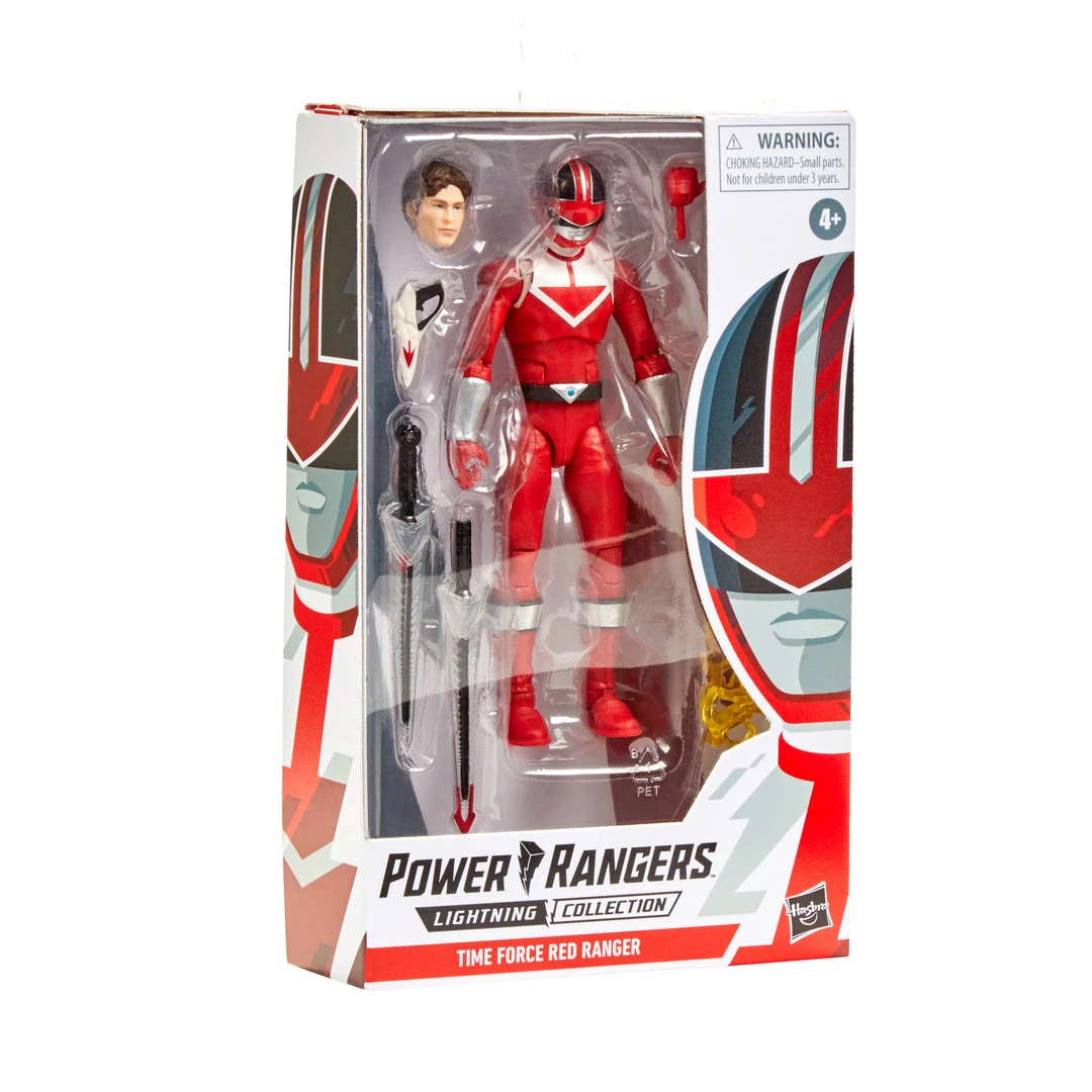 Power Rangers Lightning Collection Time Force Red Ranger Figure