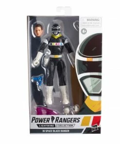 Power Rangers Lightning Collection In Space Black Ranger Ranger Figure