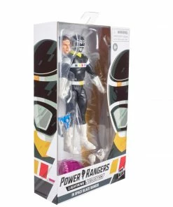 Power Rangers Lightning Collection In Space Black Ranger Ranger Figure