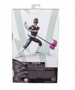 Power Rangers Lightning Collection In Space Black Ranger Ranger Figure