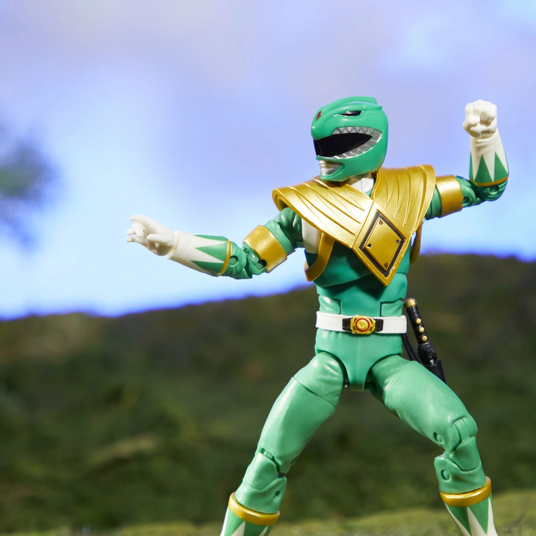 Power Rangers Lightning Collection Mighty Morphin Green Ranger Figure