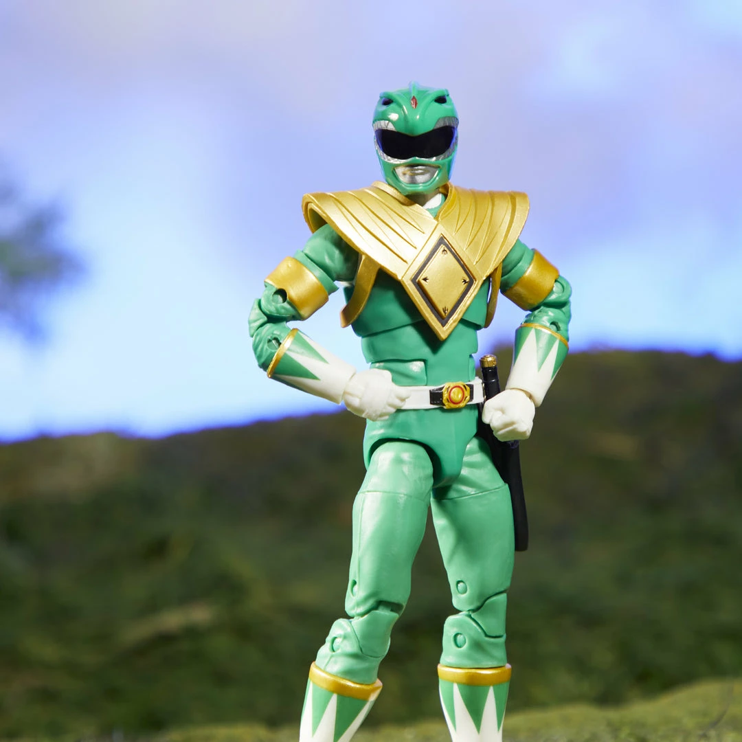 Power Rangers Lightning Collection Mighty Morphin Green Ranger Figure