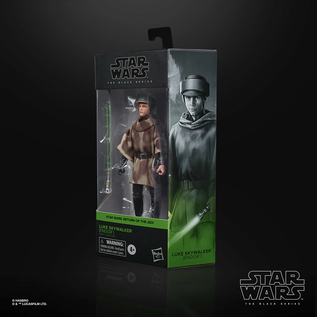 Star Wars The Black Series Luke Skywalker (Endor) Figure