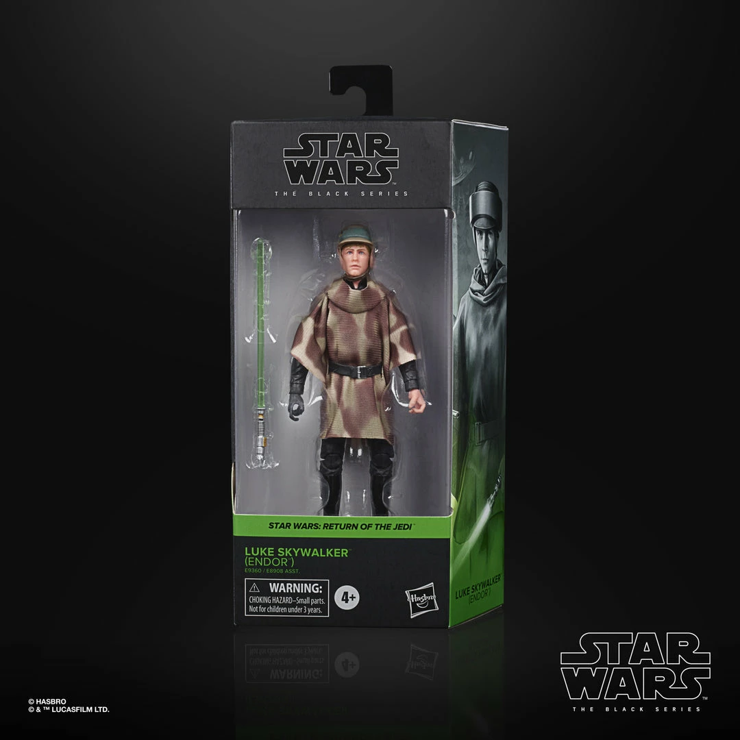 Star Wars The Black Series Luke Skywalker (Endor) Figure