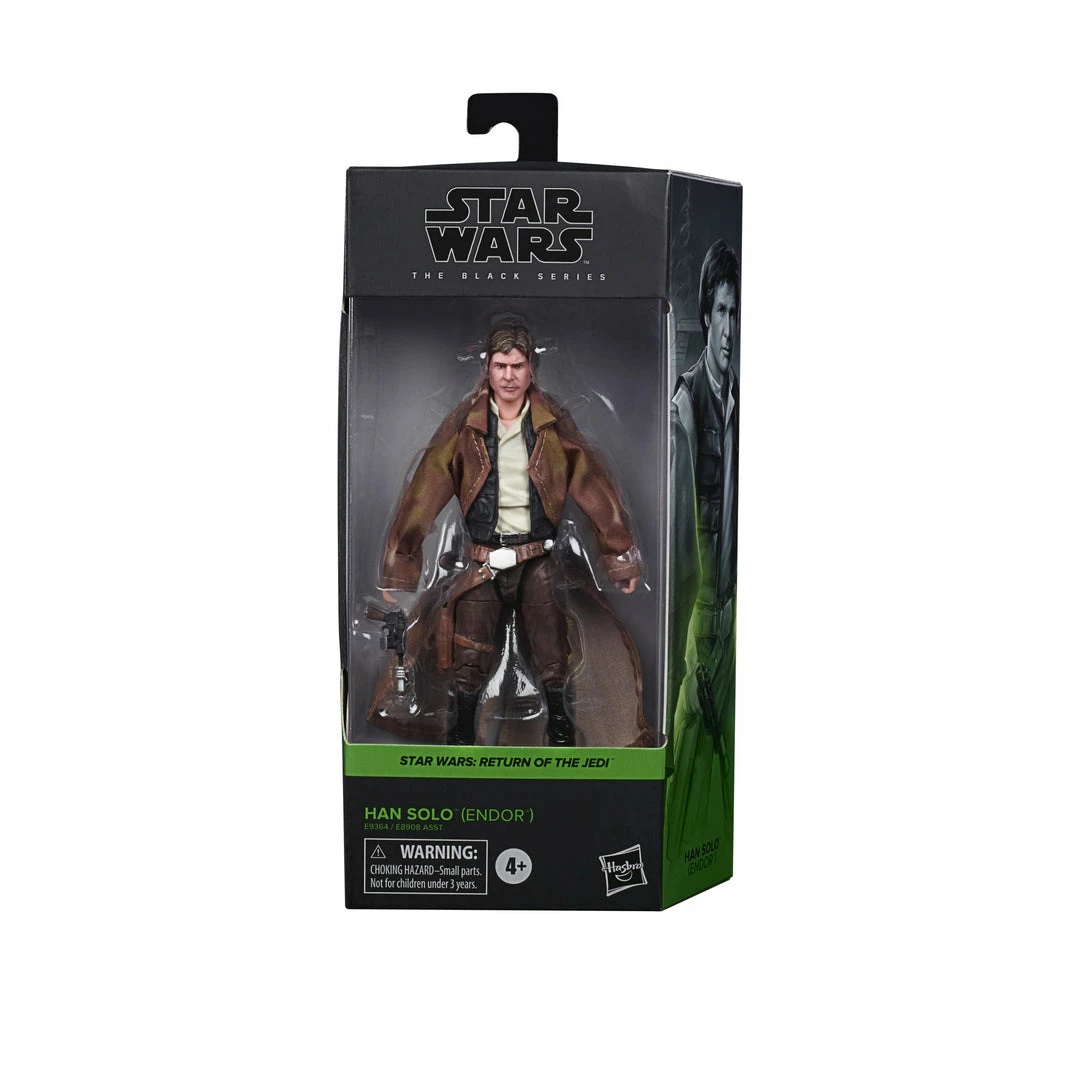 Star Wars The Black Series Han Solo (Endor) Figure