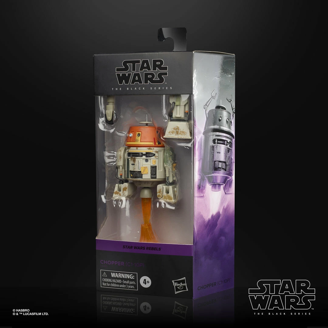 Star Wars The Black Series Chopper (C1-10P) Collectible Figure