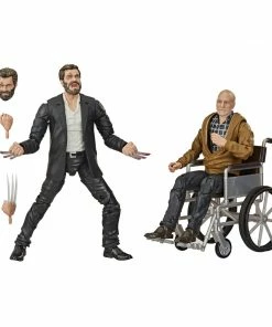 Marvel Legends Series X-Men Marvel’s Logan And Charles Xavier Action Figures Hasbro Pulse Exclusives