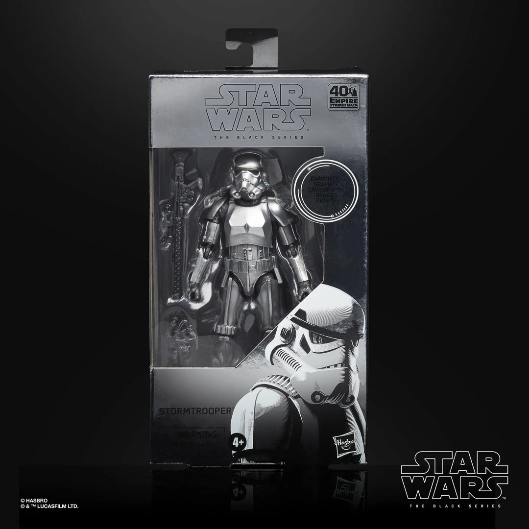 Star Wars The Black Series Carbonized Collection Stormtrooper Action Figure