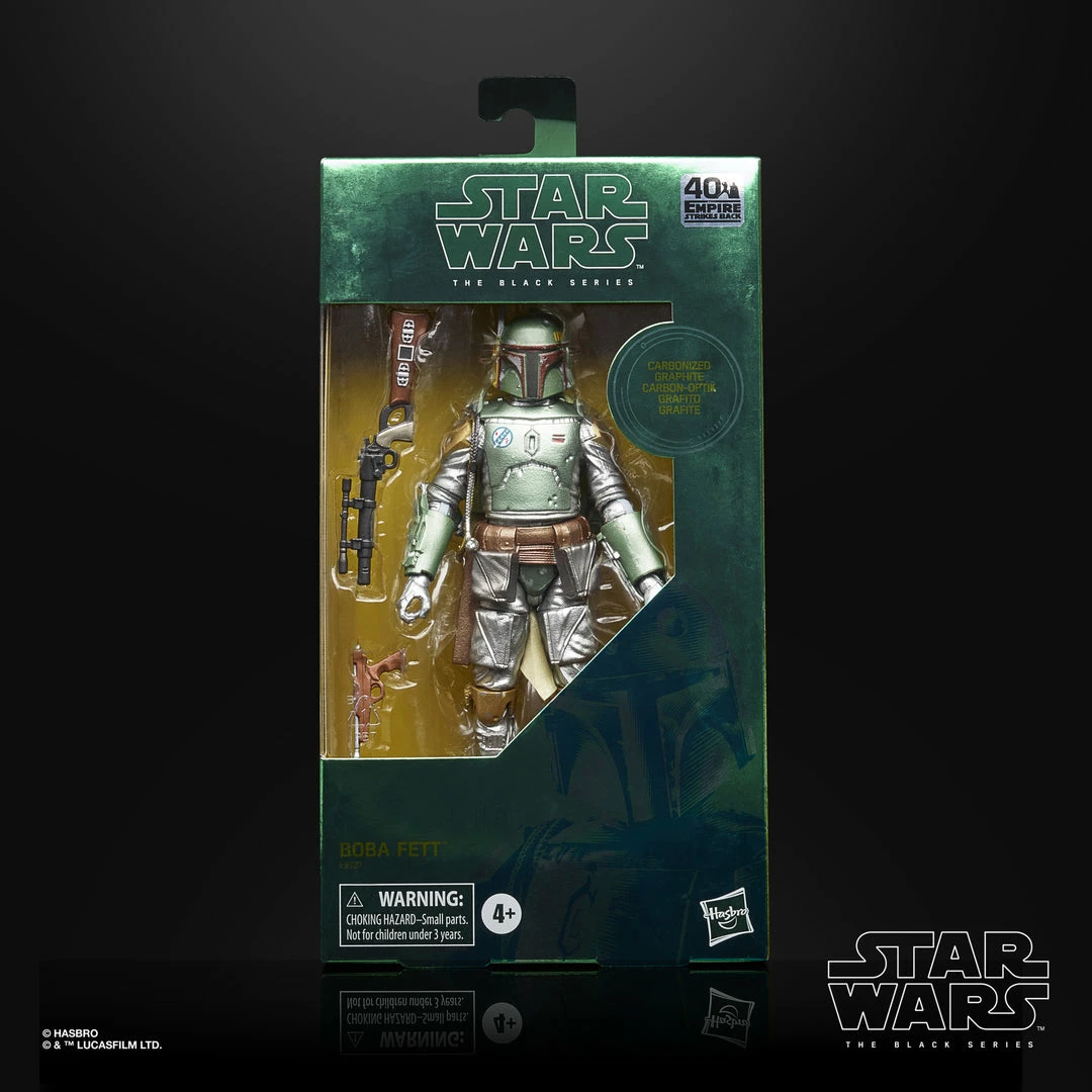 Star Wars The Black Series Carbonized Collection Boba Fett Action Figure