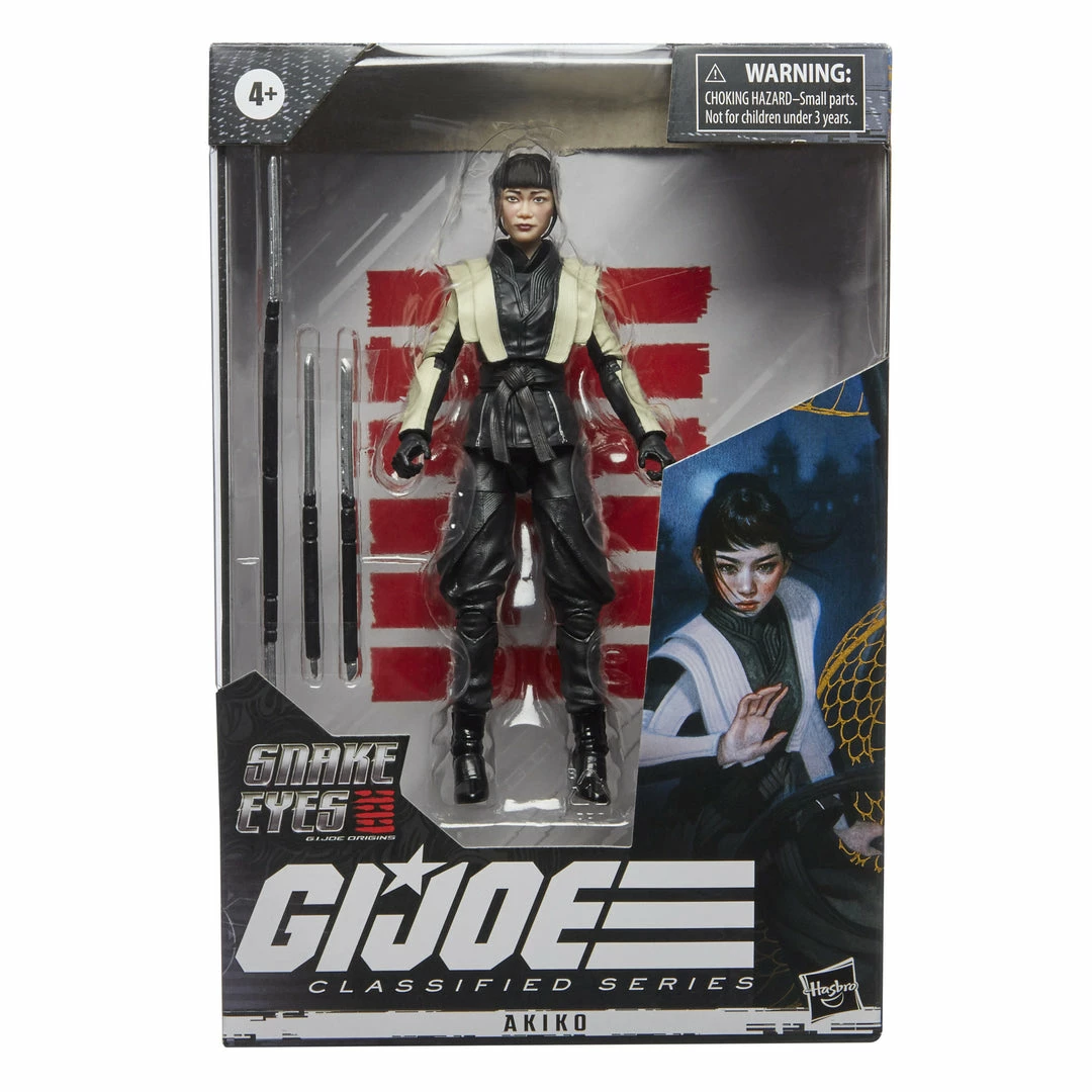 G.I. Joe Classified Series Snake Eyes: GI Joe Origins Akiko Action Figure