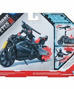 GI Joe Snake Eyes: G.I. Joe Origins Snake Eyes With Stealth Cycle