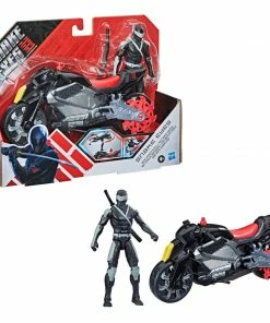 GI Joe Snake Eyes: G.I. Joe Origins Snake Eyes With Stealth Cycle