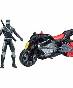 GI Joe Snake Eyes: G.I. Joe Origins Snake Eyes With Stealth Cycle