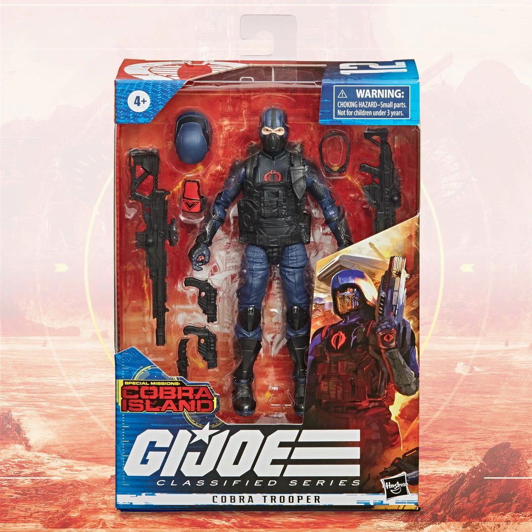 GI Joe G.I. Joe Classified Series Cobra Trooper Action Figure Partner Exclusives