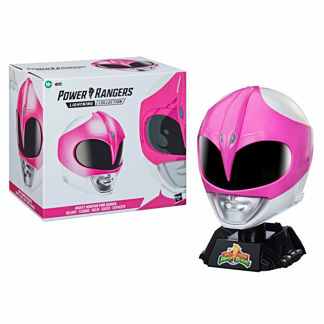 Power Rangers Lightning Collection Mighty Morphin Pink Helmet Back In Stock