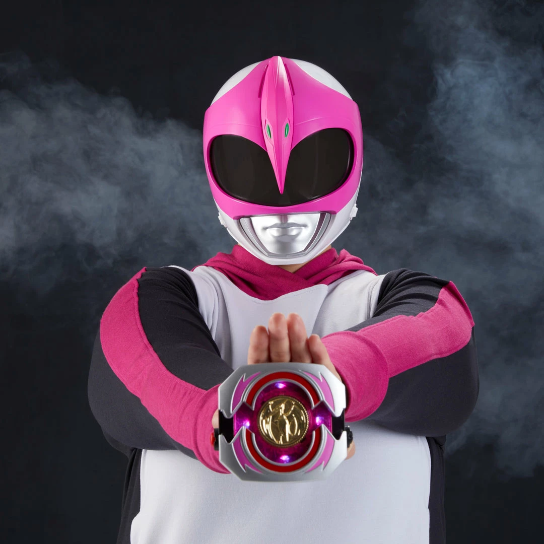 Power Rangers Lightning Collection Mighty Morphin Pink Helmet Back In Stock