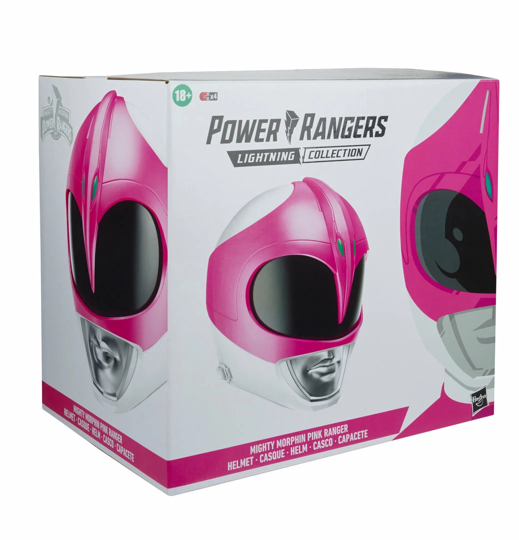 Power Rangers Lightning Collection Mighty Morphin Pink Helmet Back In Stock