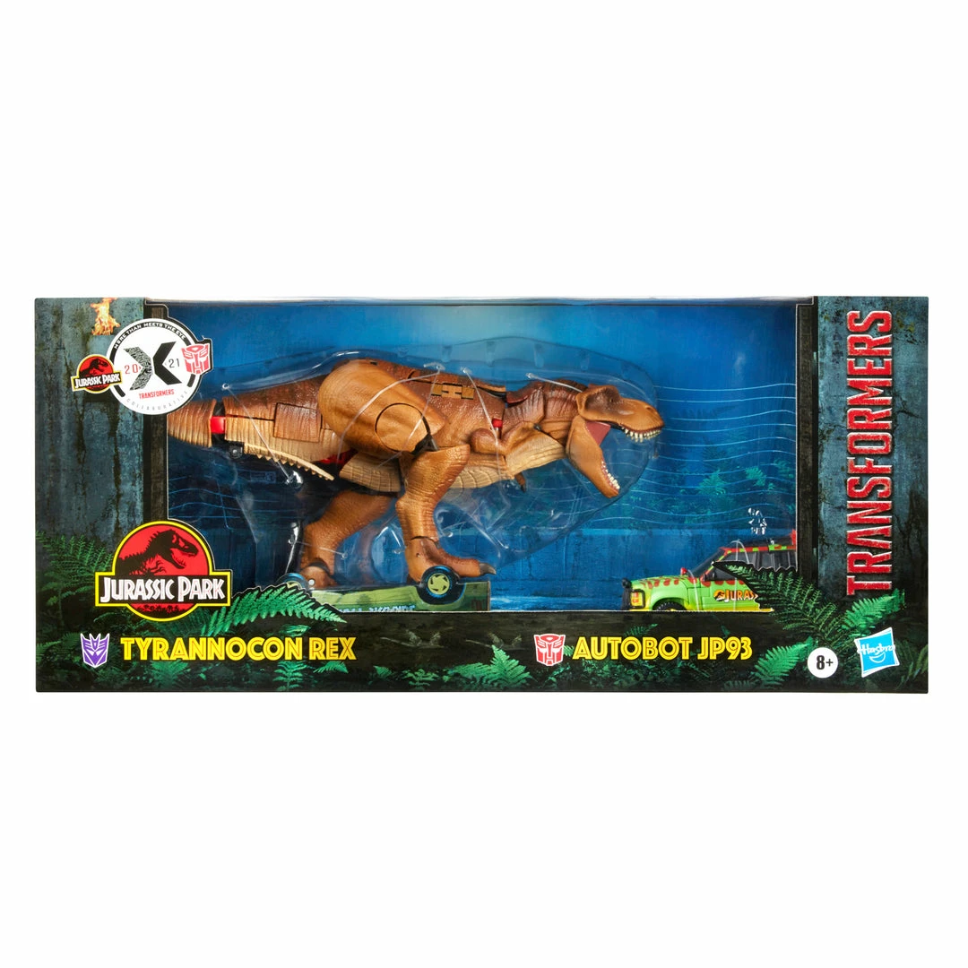 Transformers Collaborative: Jurassic Park Mash-Up, Tyrannocon Rex & Autobot JP93 New