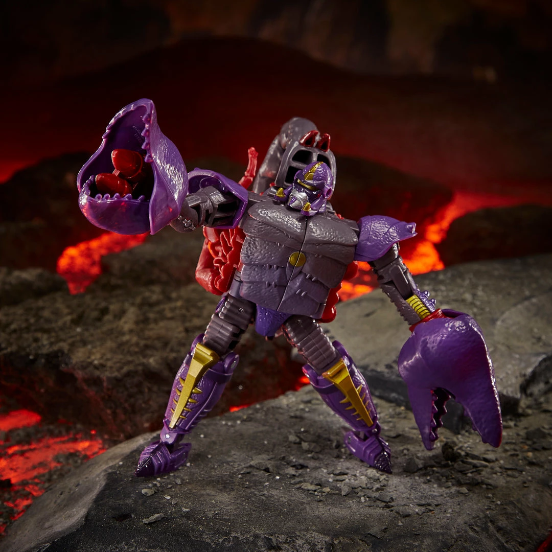 Transformers Generations War For Cybertron: Kingdom Deluxe WFC-K23 Predacon Scorponok Back In Stock