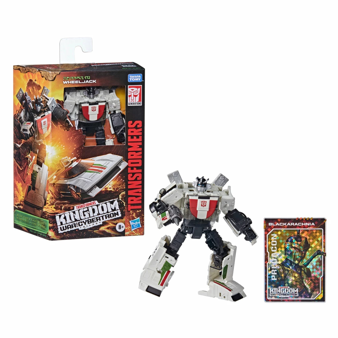Transformers Generations War For Cybertron: Kingdom Deluxe WFC-K24 Wheeljack