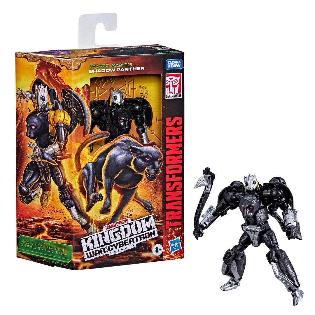 New Transformers Generations War For Cybertron: Kingdom Deluxe WFC-K31 Shadow Panther