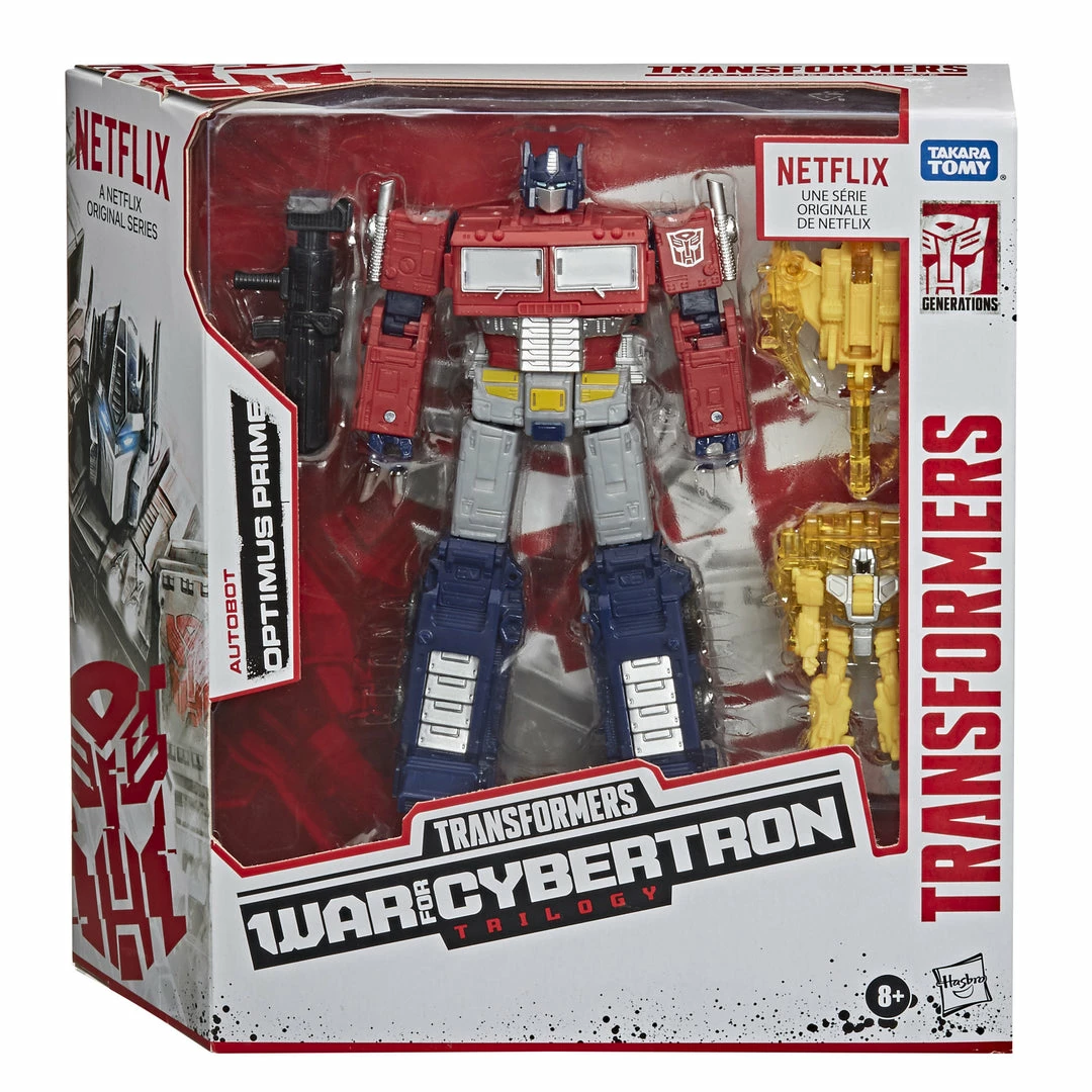 Transformers War For Cybertron Series-Inspired Optimus Prime Battle 3-Pack